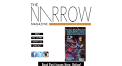 Desktop Screenshot of narrowmagazine.com